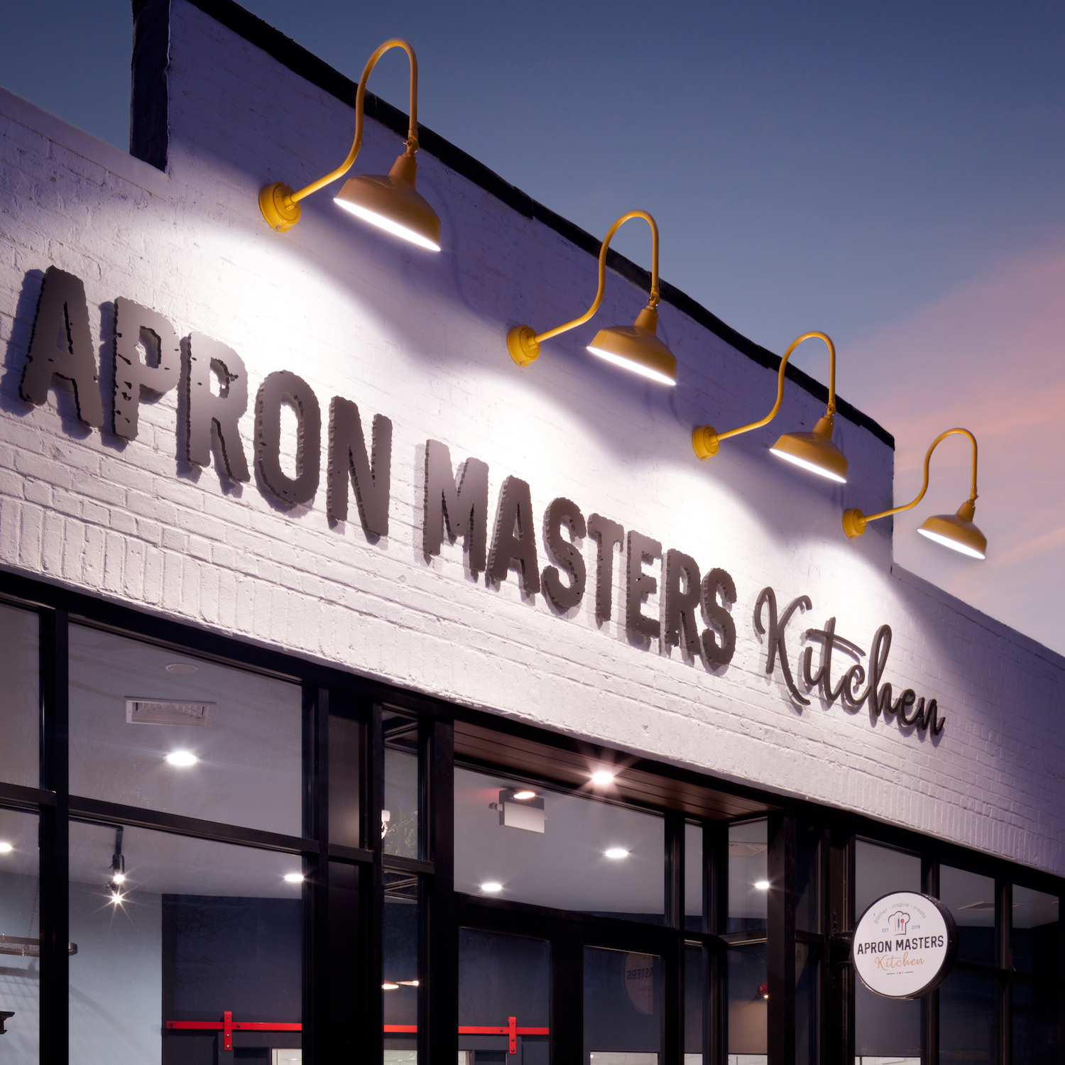 Avalon Gooseneck Light | Photo Courtesy of Apron Masters and Brian Berkowitz Photography